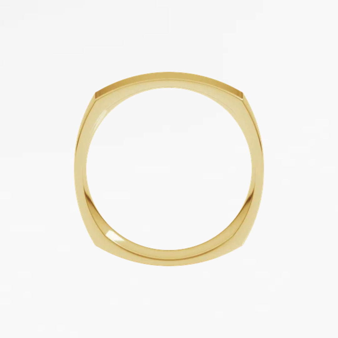 DELSON I Square Wedding Band