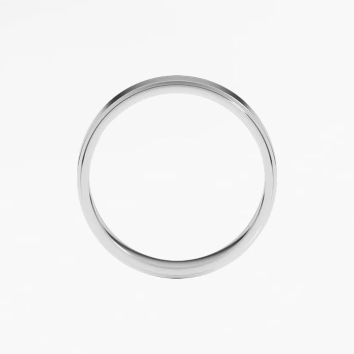 DALMENY IV Flat Wedding Band