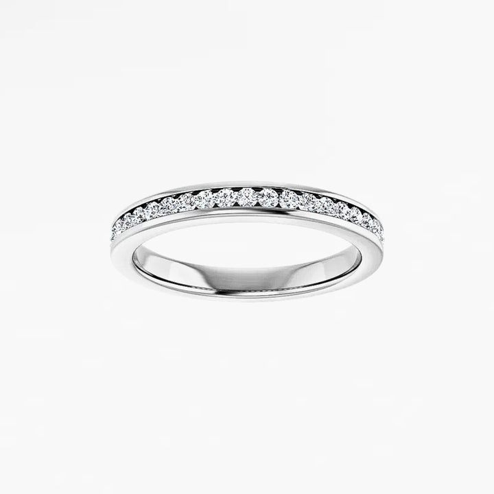 LEONA I Half Eternity Ring