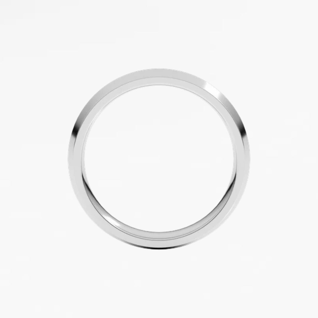 ZEPHYR I Knife Edge Wedding Band