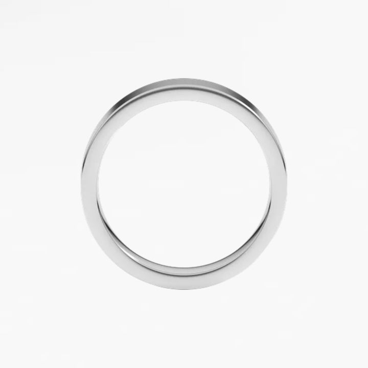 DALMENY II Flat Wedding Band