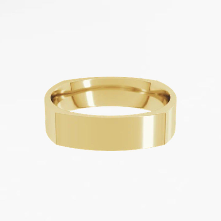 DELSON I Square Wedding Band