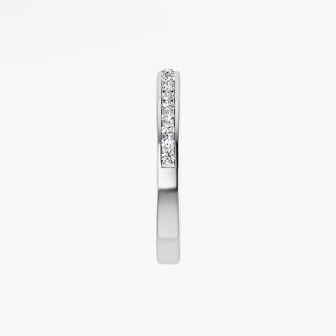 LEONA I Half Eternity Ring