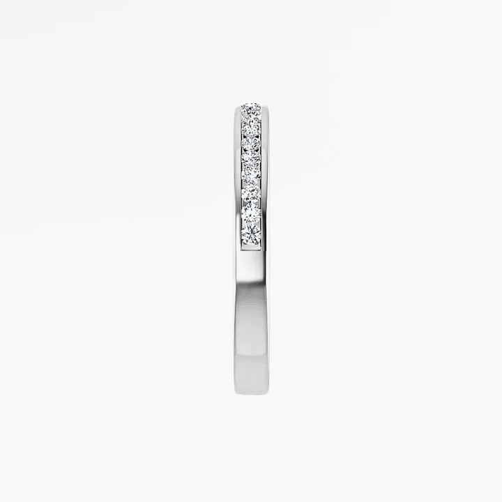 LEONA I Half Eternity Ring