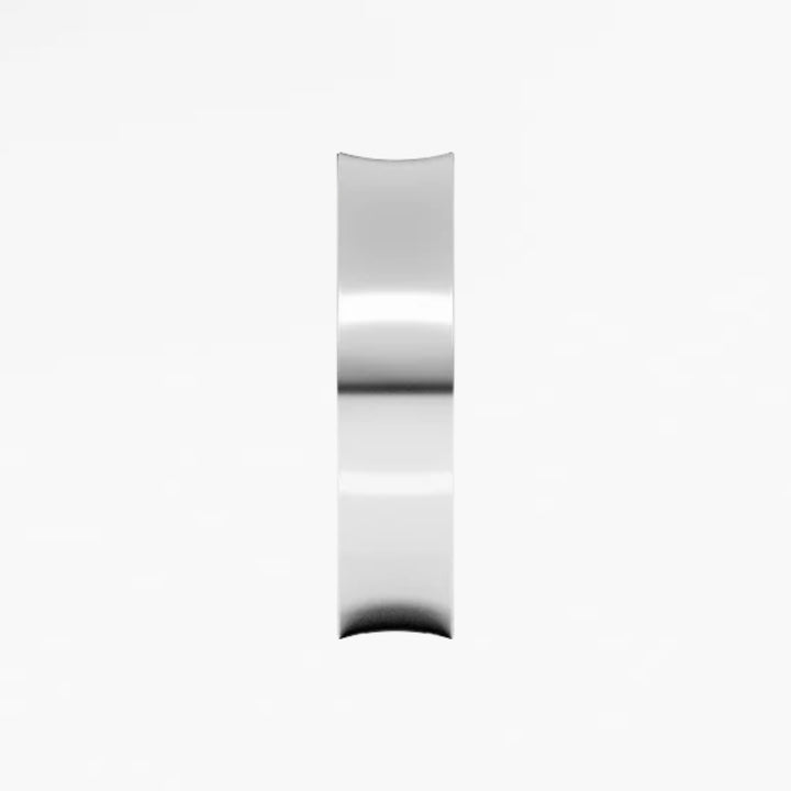 KEOMA I Concave Wedding Band