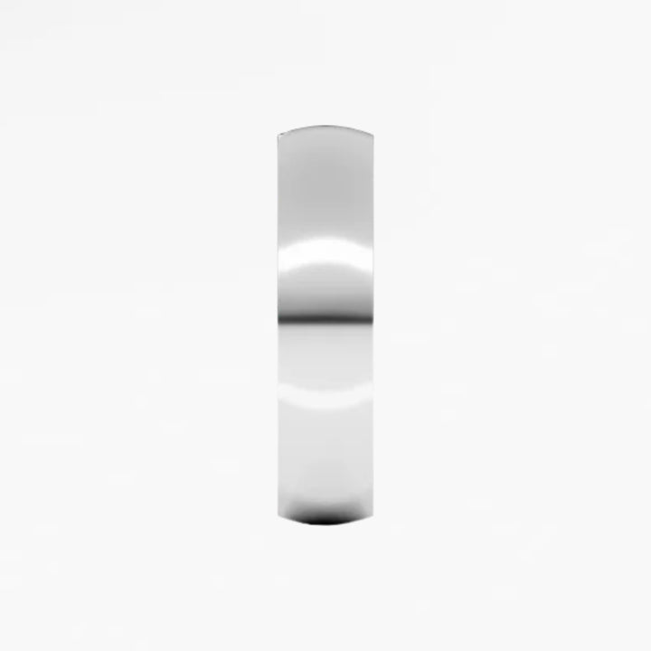 GOVAN IV Half Round Wedding Band