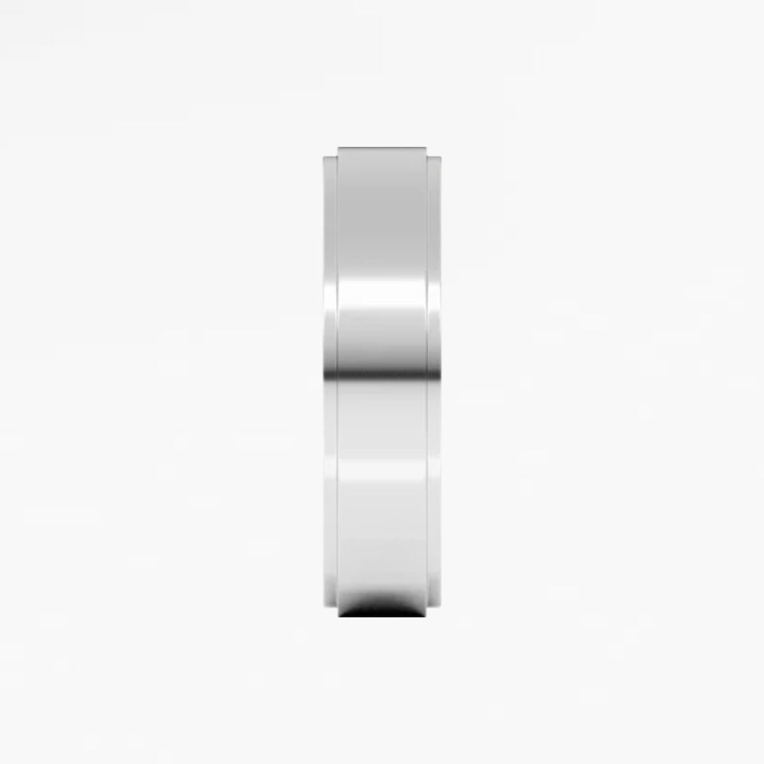 DALMENY IV Flat Wedding Band