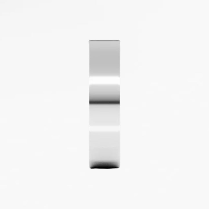 DALMENY III Flat Wedding Band