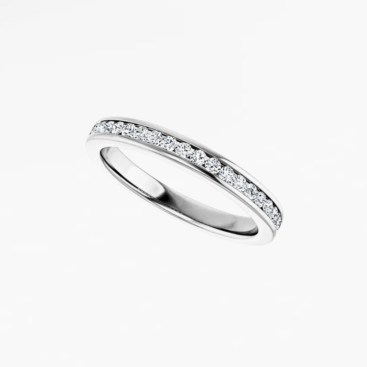 LEONA I Half Eternity Ring