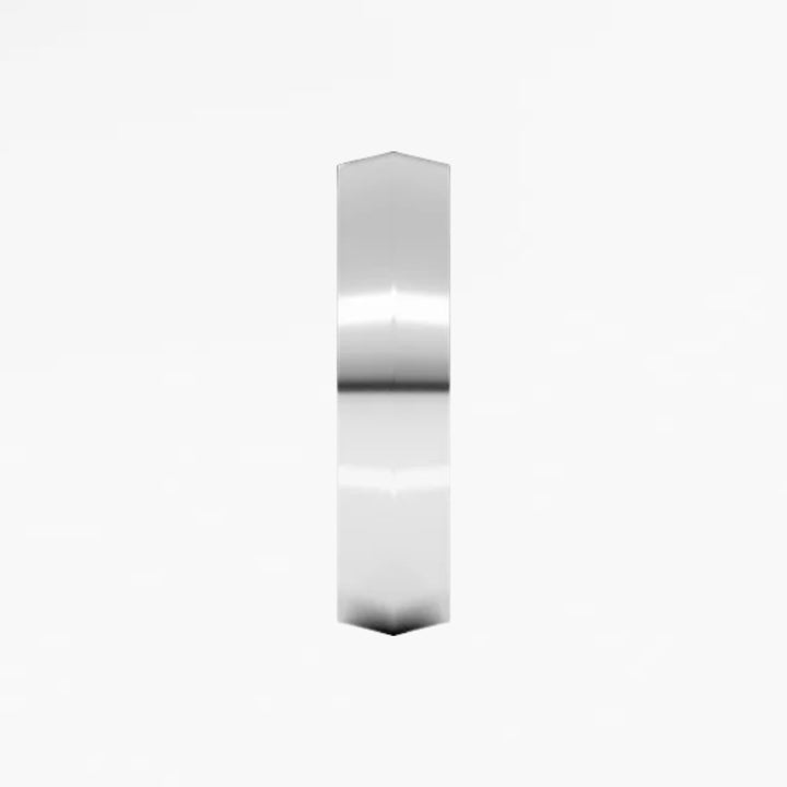 ZEPHYR I Knife Edge Wedding Band