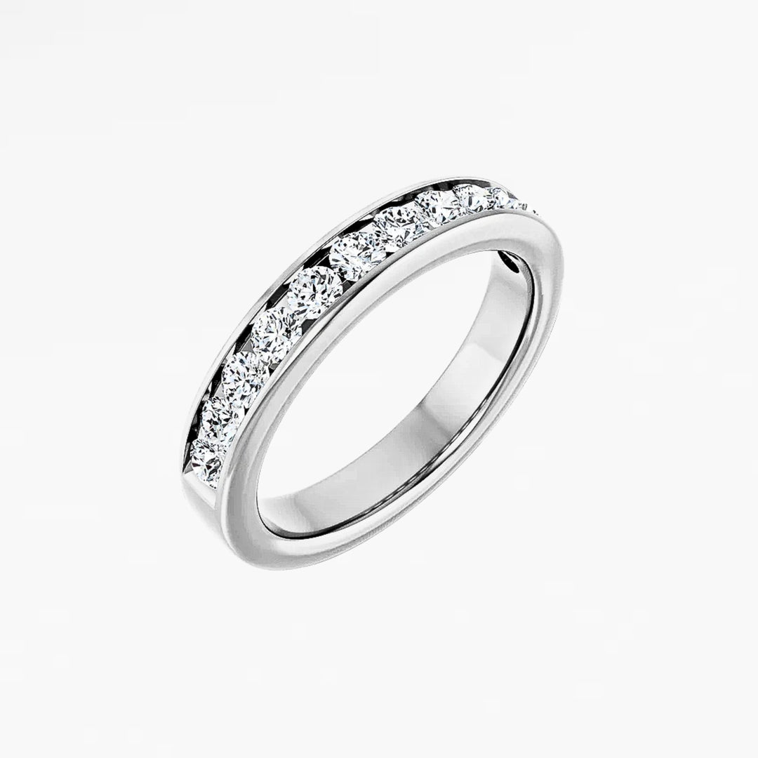 LEONA I Half Eternity Ring