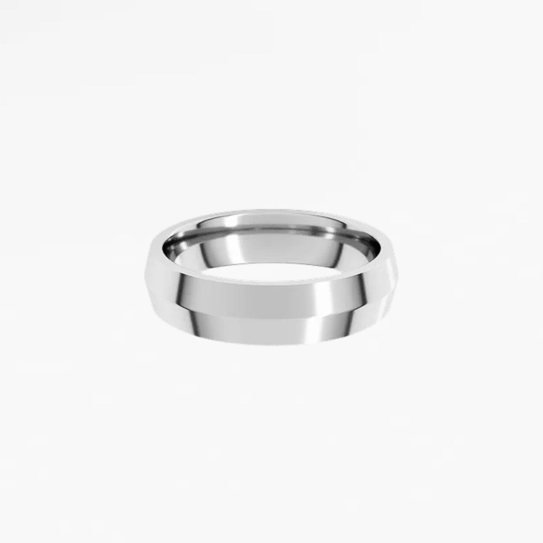 ZEPHYR I Knife Edge Wedding Band