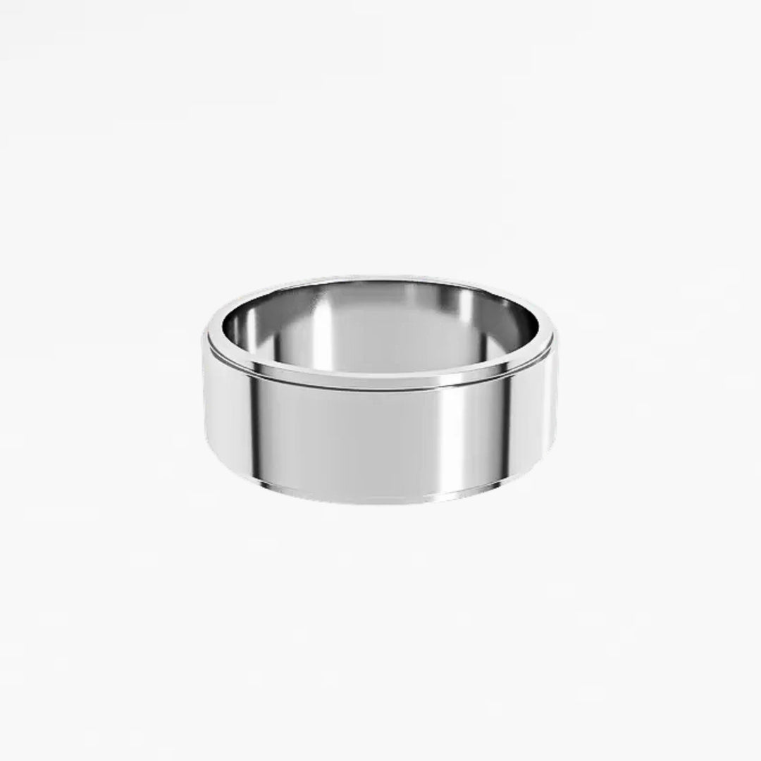 DALMENY IV Flat Wedding Band