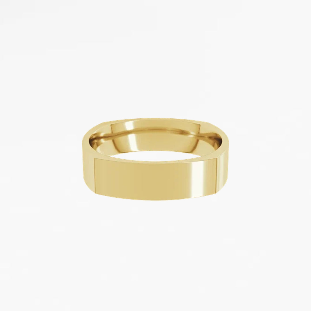 DELSON I Square Wedding Band