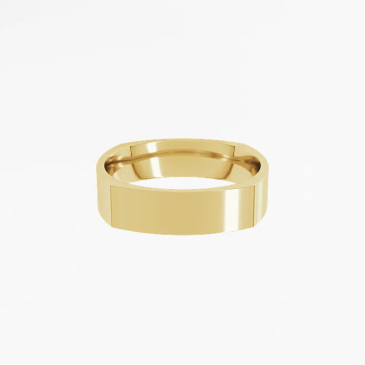 DELSON I Square Wedding Band