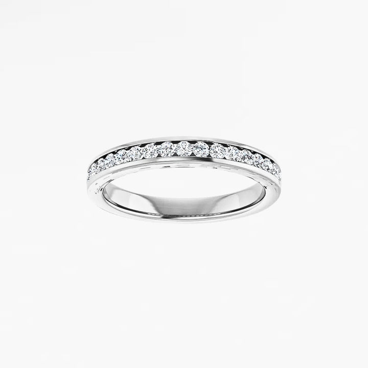 LEONA I Half Eternity Ring