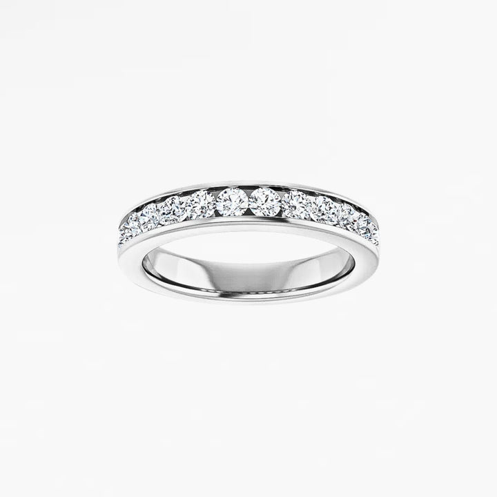 LEONA I Half Eternity Ring