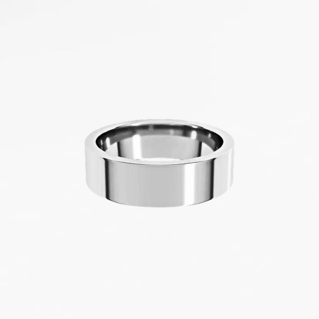 DALMENY II Flat Wedding Band