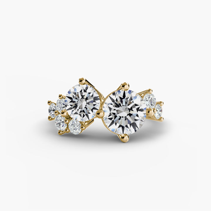 FENWICK I Cluster Diamond Engagement Ring