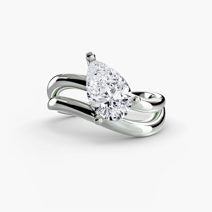 MEDINA II Pear-cut Diamond Engagement Ring