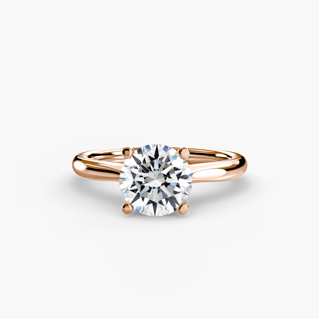 BELLOY III Round Brilliant Diamond Engagement Ring