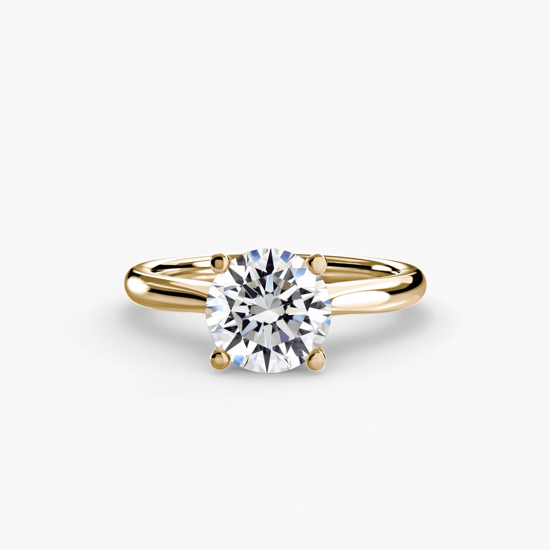 BELLOY III Round Brilliant Diamond Engagement Ring