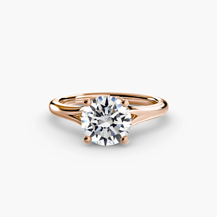 BELLOY II Round Brilliant Diamond Engagement Ring