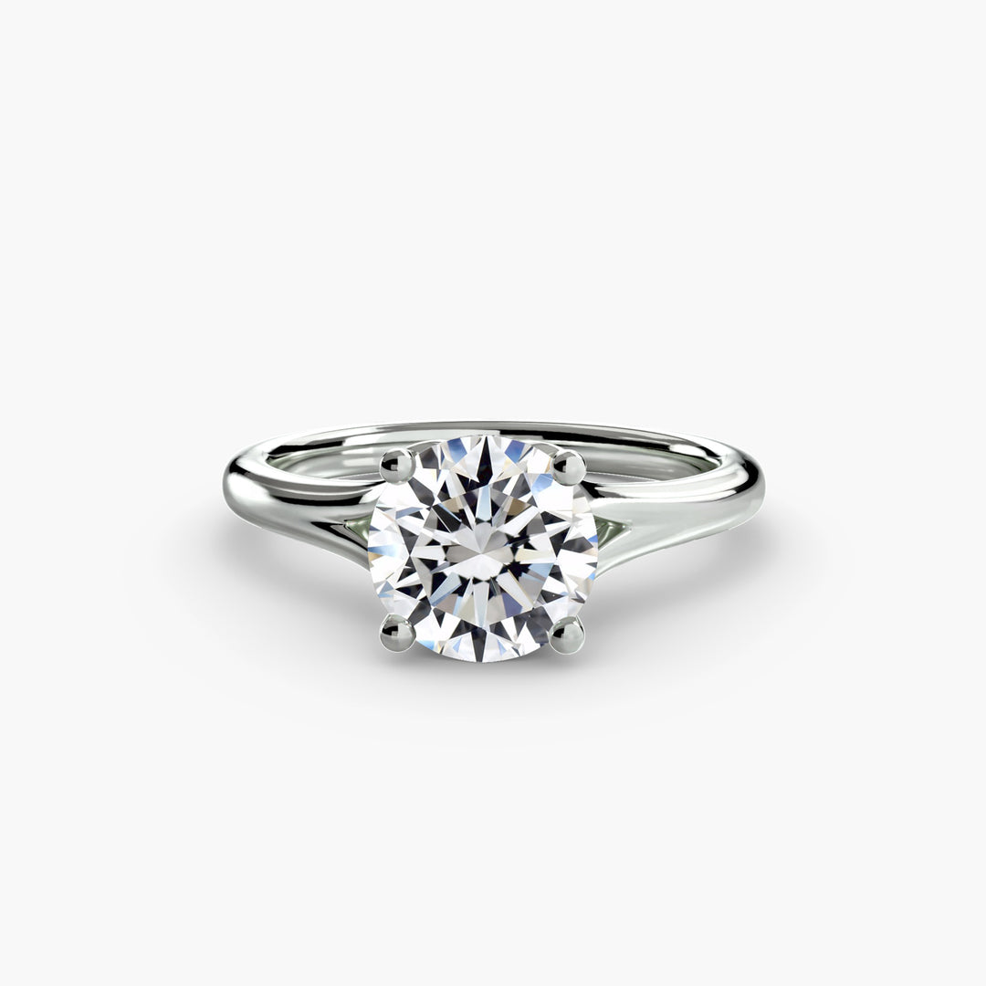 BELLOY II Round Brilliant Diamond Engagement Ring