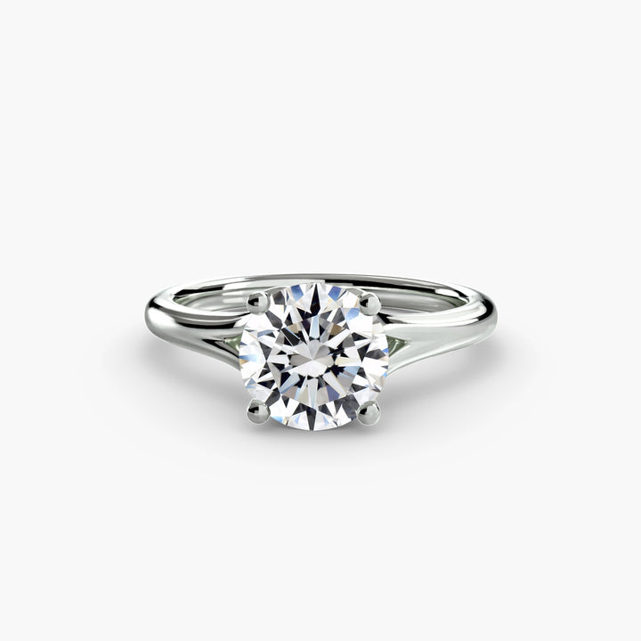 BELLOY II Round Brilliant Diamond Engagement Ring
