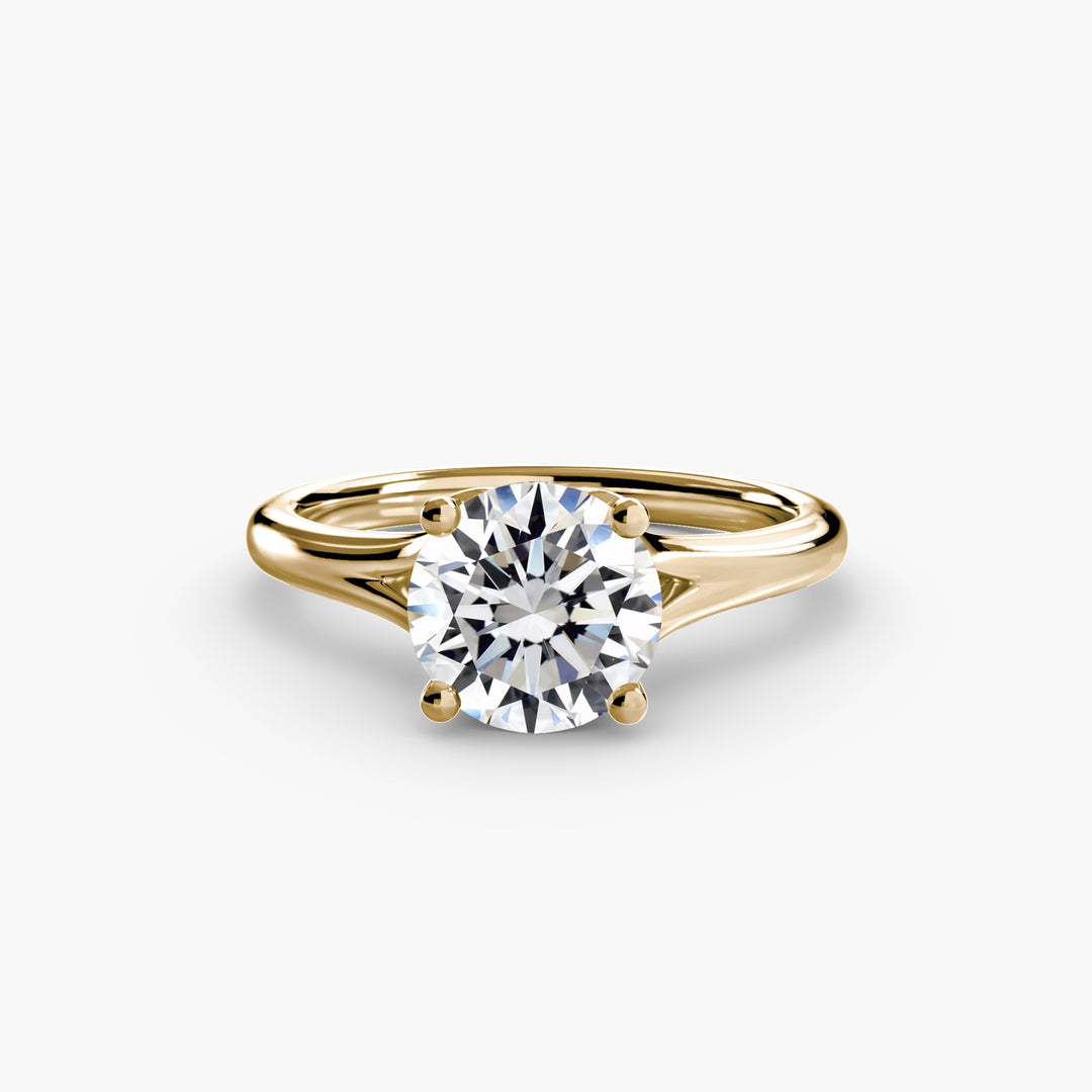 BELLOY II Round Brilliant Diamond Engagement Ring
