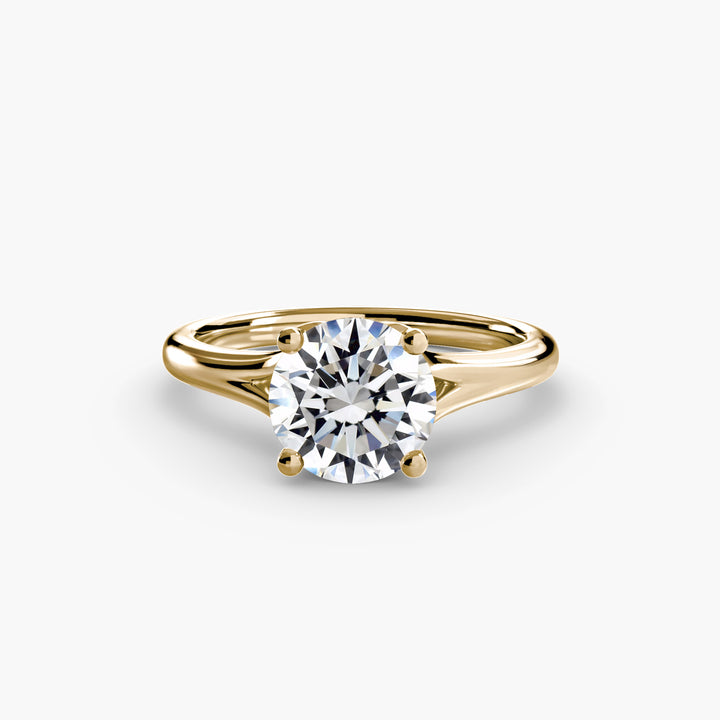 BELLOY II Round Brilliant Diamond Engagement Ring