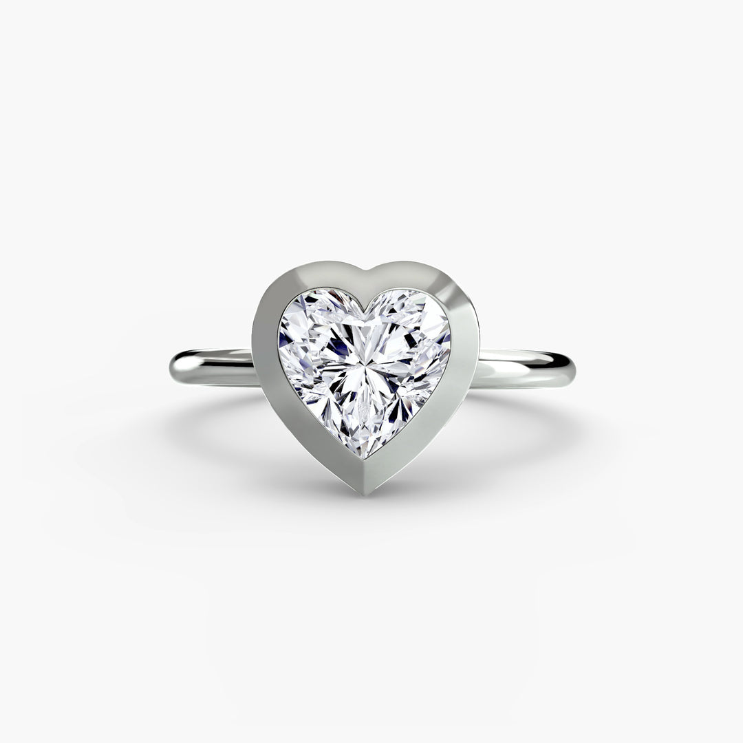 CAMROSE I Bezel Diamond Engagement Ring