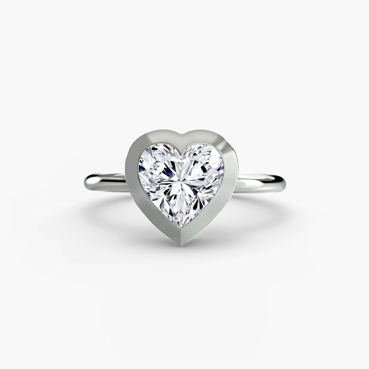 CAMROSE I Bezel Diamond Engagement Ring