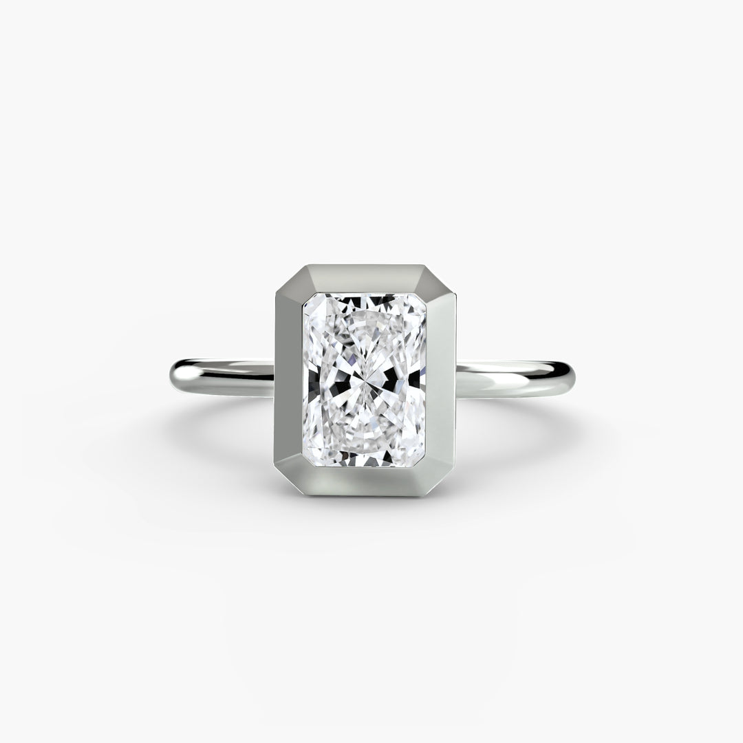 CAMROSE I Bezel Diamond Engagement Ring
