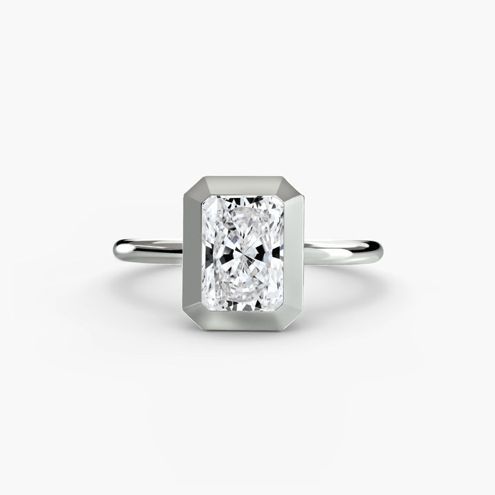 CAMROSE I Bezel Diamond Engagement Ring