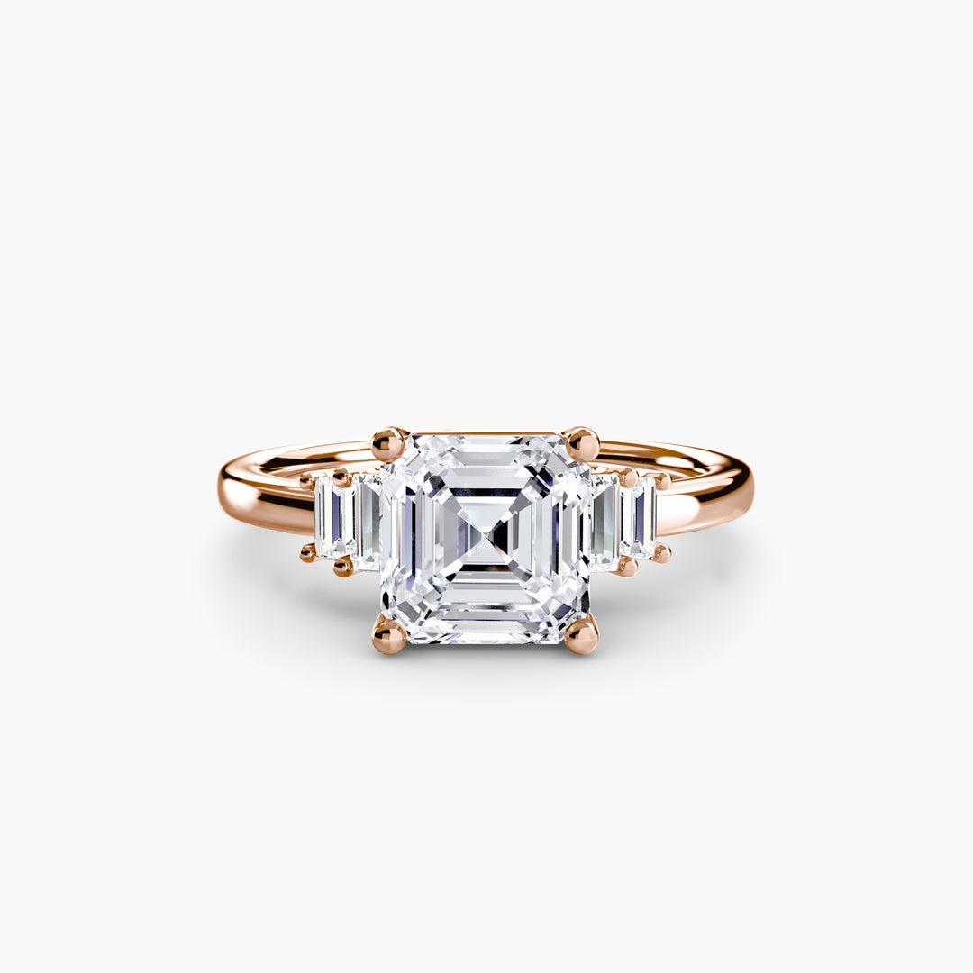 EDNA II Five Stone Diamond Engagement Ring
