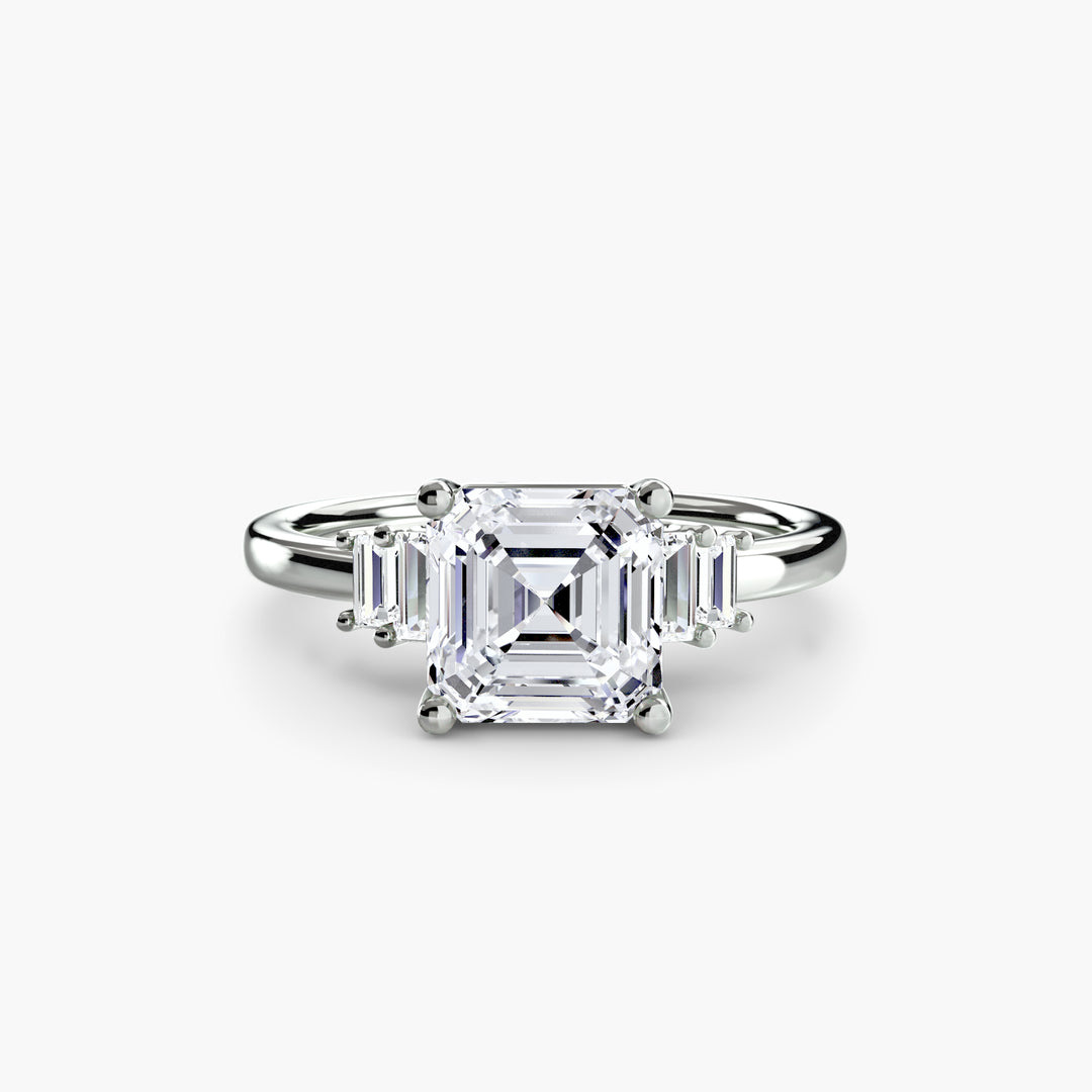 EDNA II Five Stone Diamond Engagement Ring