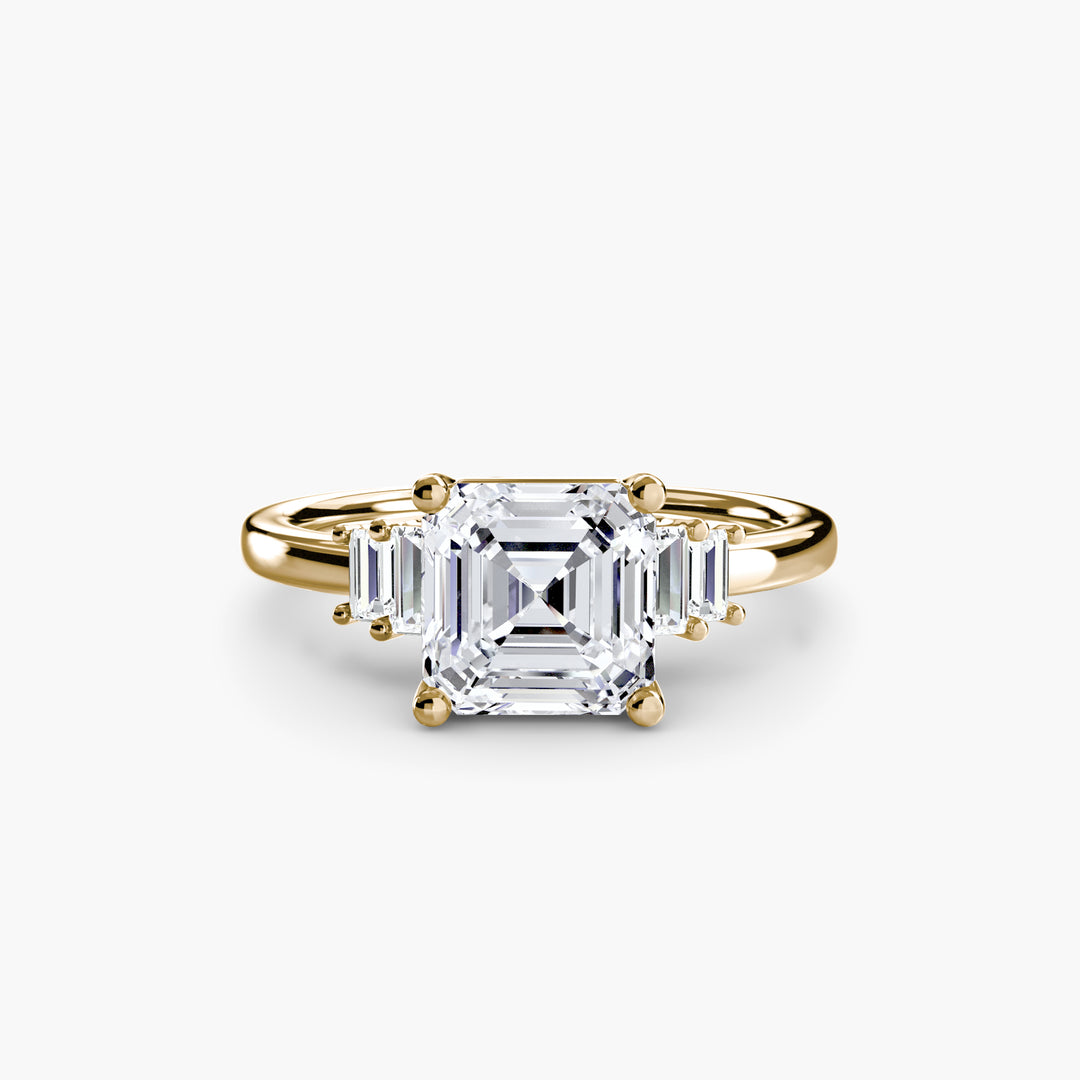 EDNA II Five Stone Diamond Engagement Ring