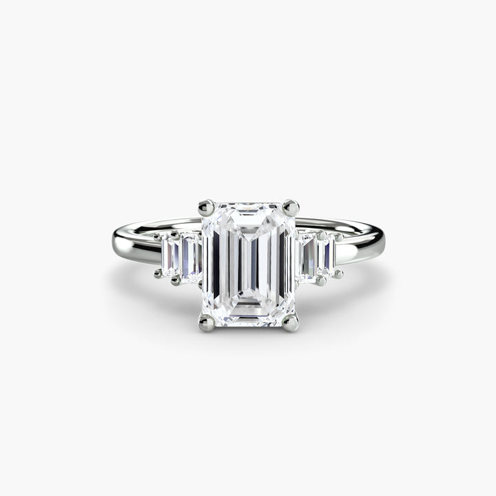 EDNA II Five Stone Diamond Engagement Ring