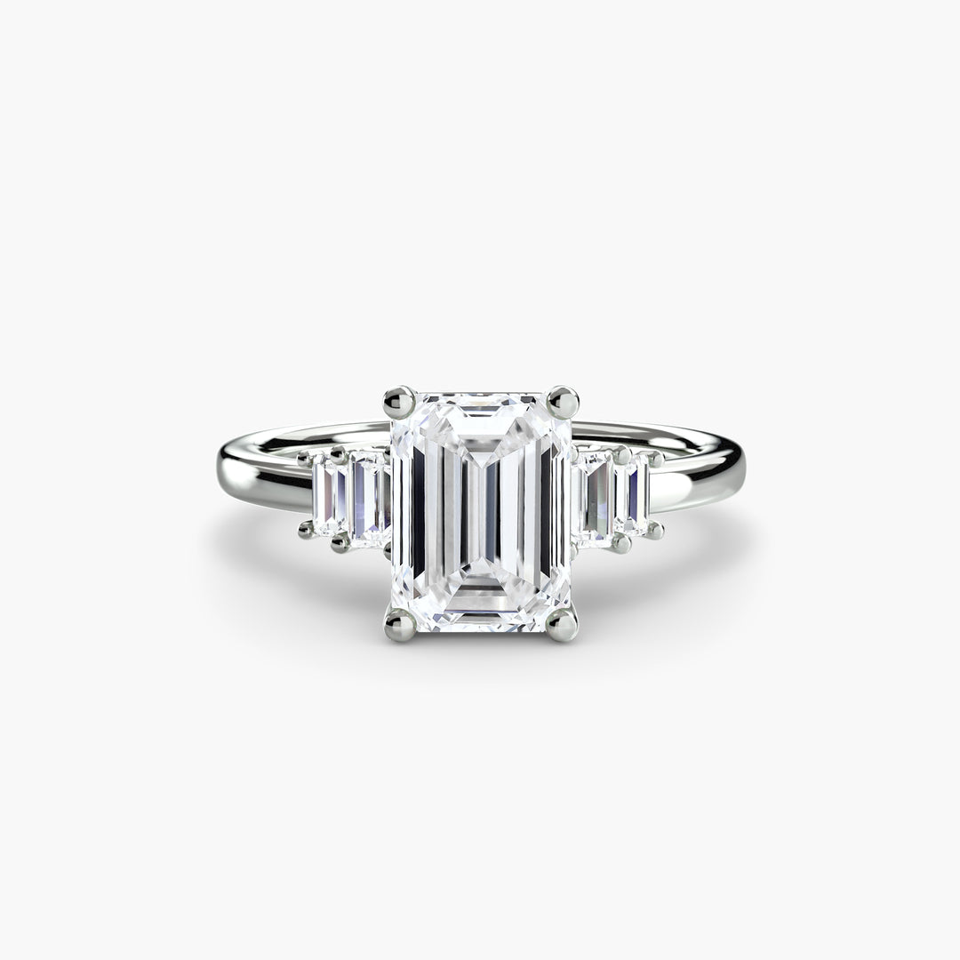 EDNA II Five Stone Diamond Engagement Ring