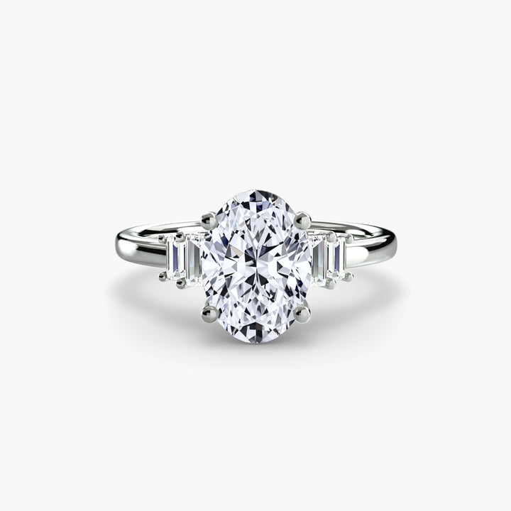 EDNA II Five Stone Diamond Engagement Ring