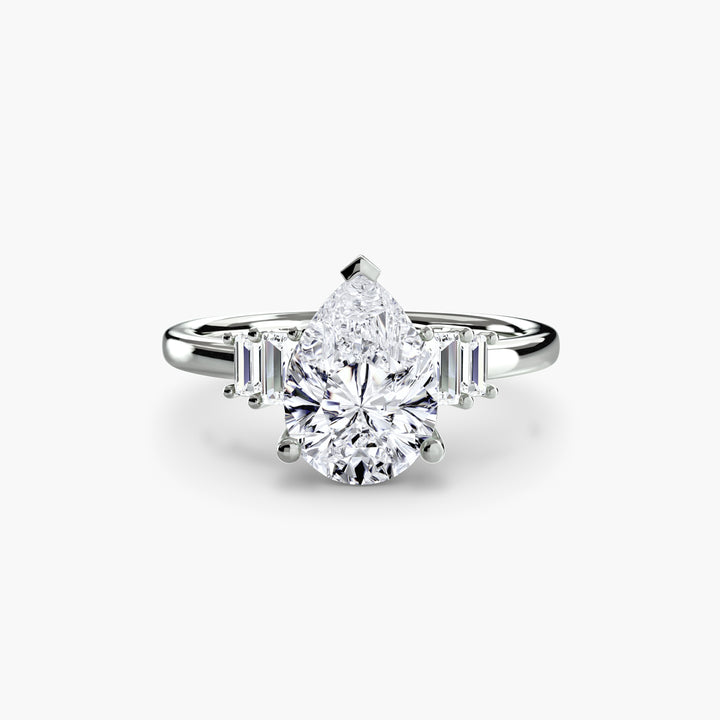 EDNA II Five Stone Diamond Engagement Ring