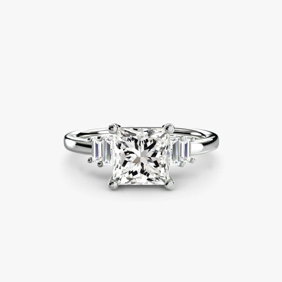 EDNA II Five Stone Diamond Engagement Ring