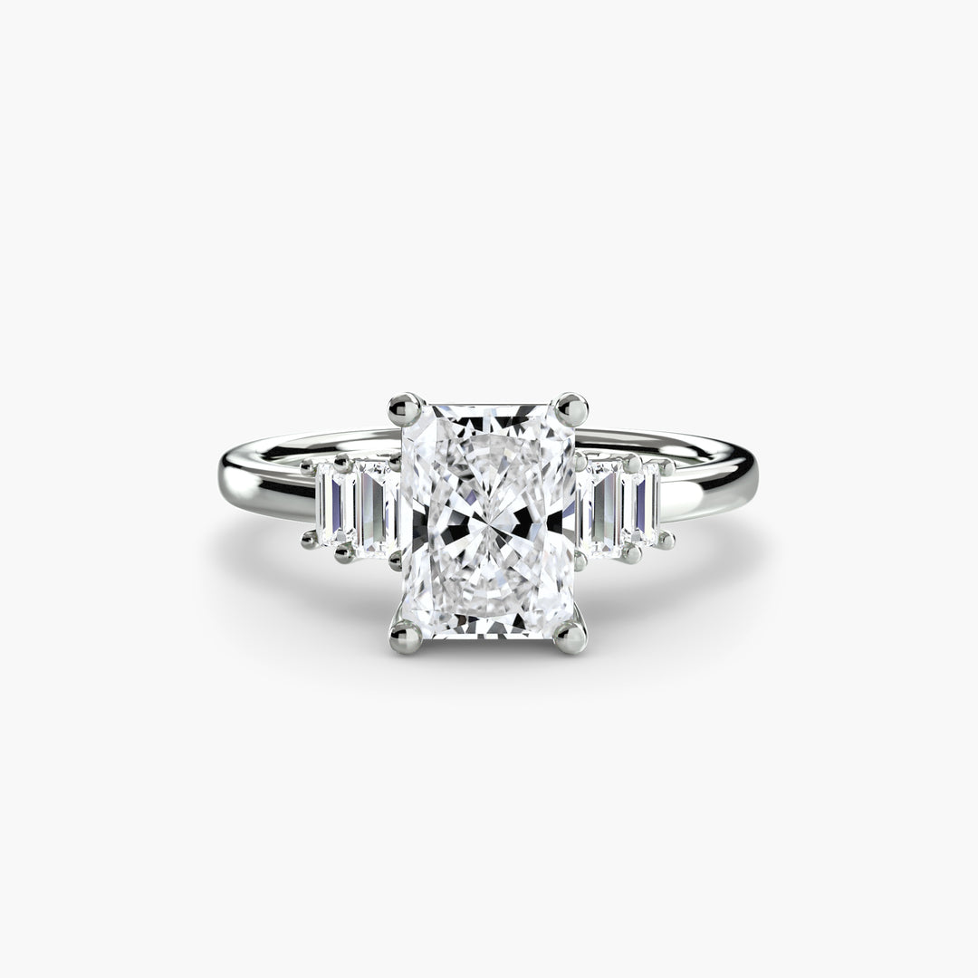 EDNA II Five Stone Diamond Engagement Ring