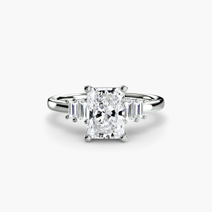 EDNA II Five Stone Diamond Engagement Ring
