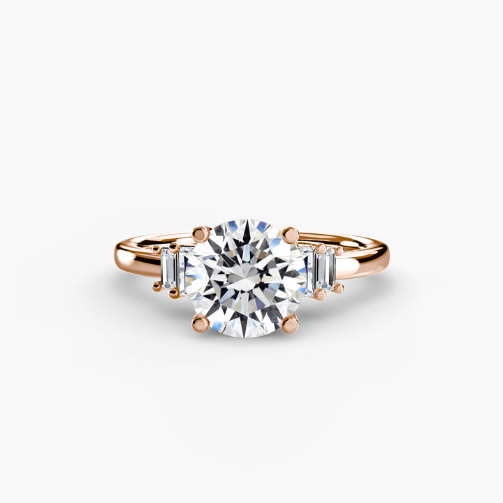 EDNA II Five Stone Diamond Engagement Ring
