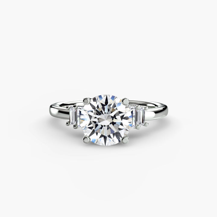 EDNA II Five Stone Diamond Engagement Ring