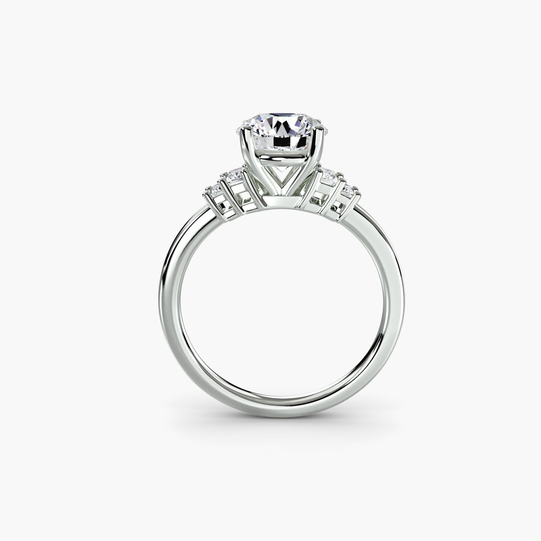 EDNA II Five Stone Diamond Engagement Ring