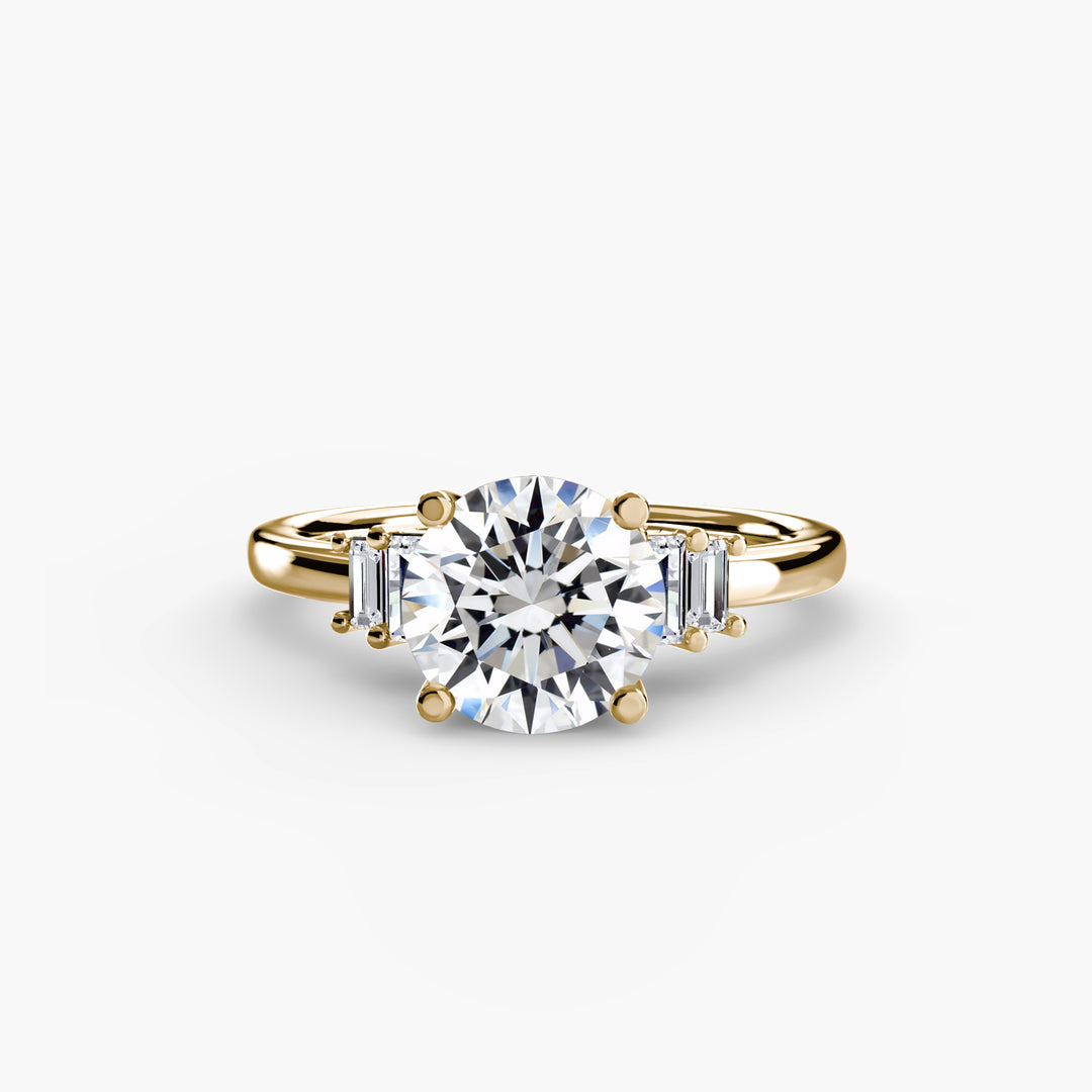 EDNA II Five Stone Diamond Engagement Ring