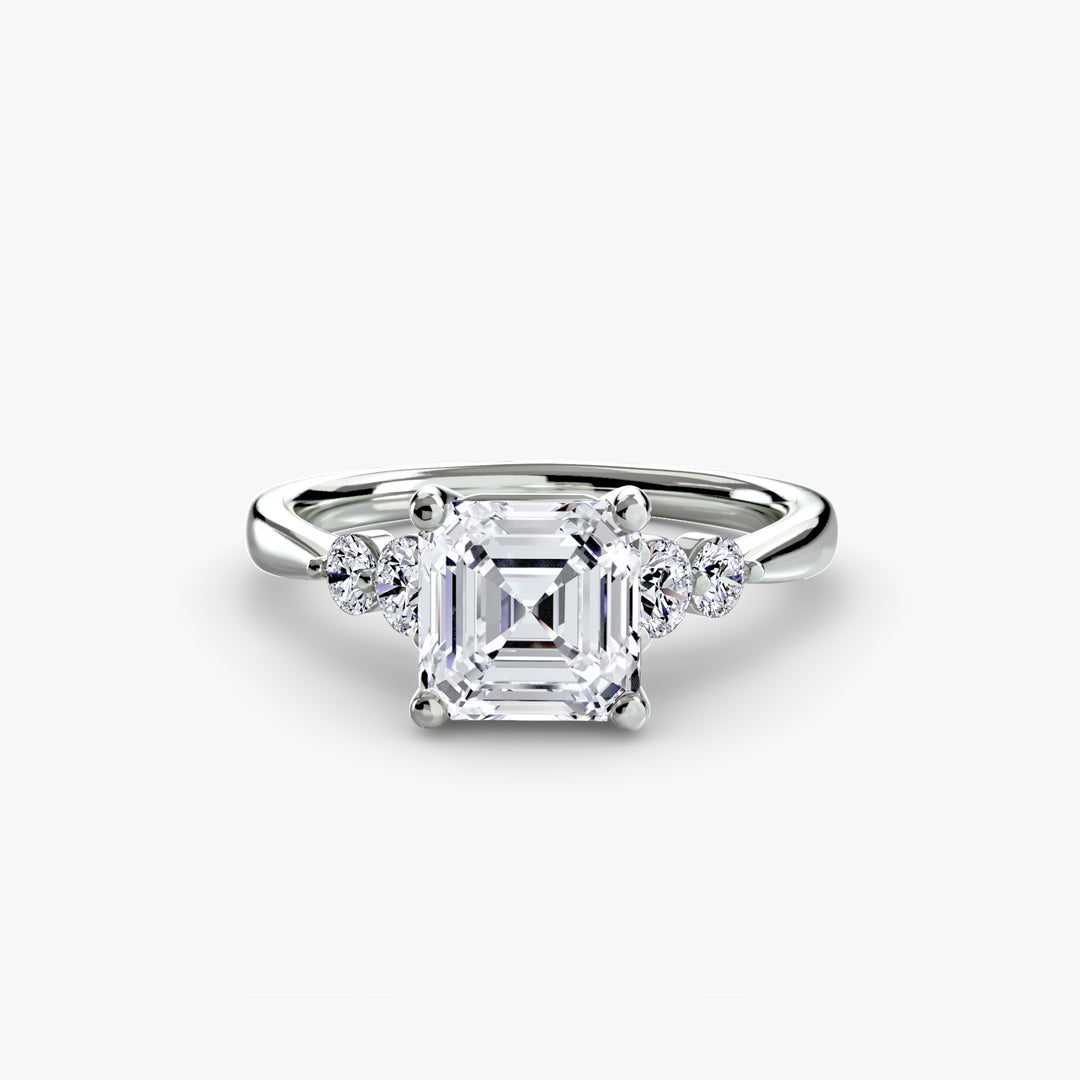 EDNA I Five Stone Diamond Engagement Ring
